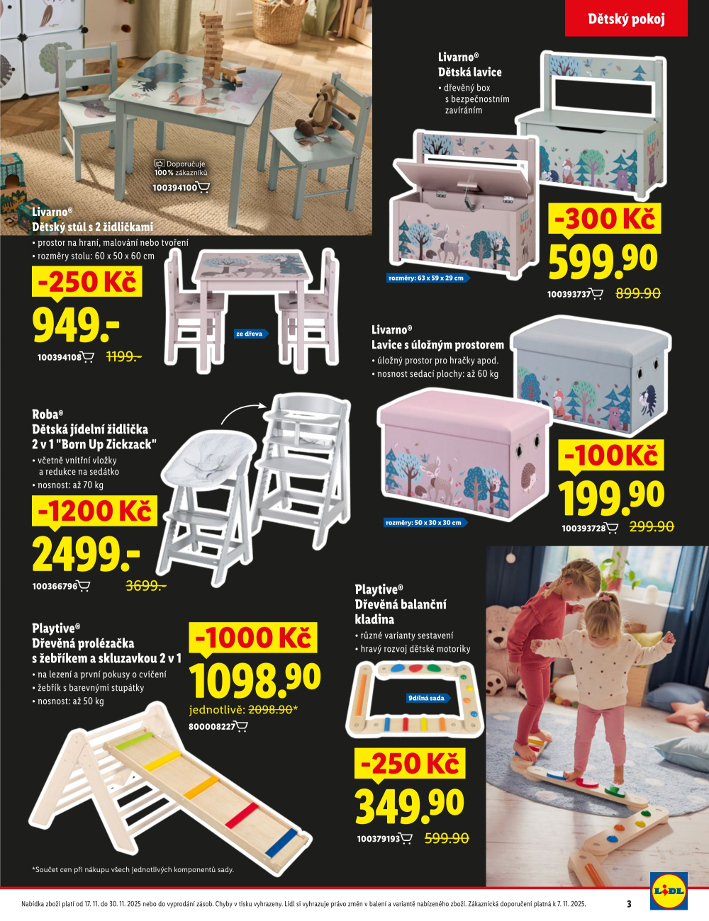 Leták Lidl - shop.cz leták - dva týdny slev Black Friday - strana 3