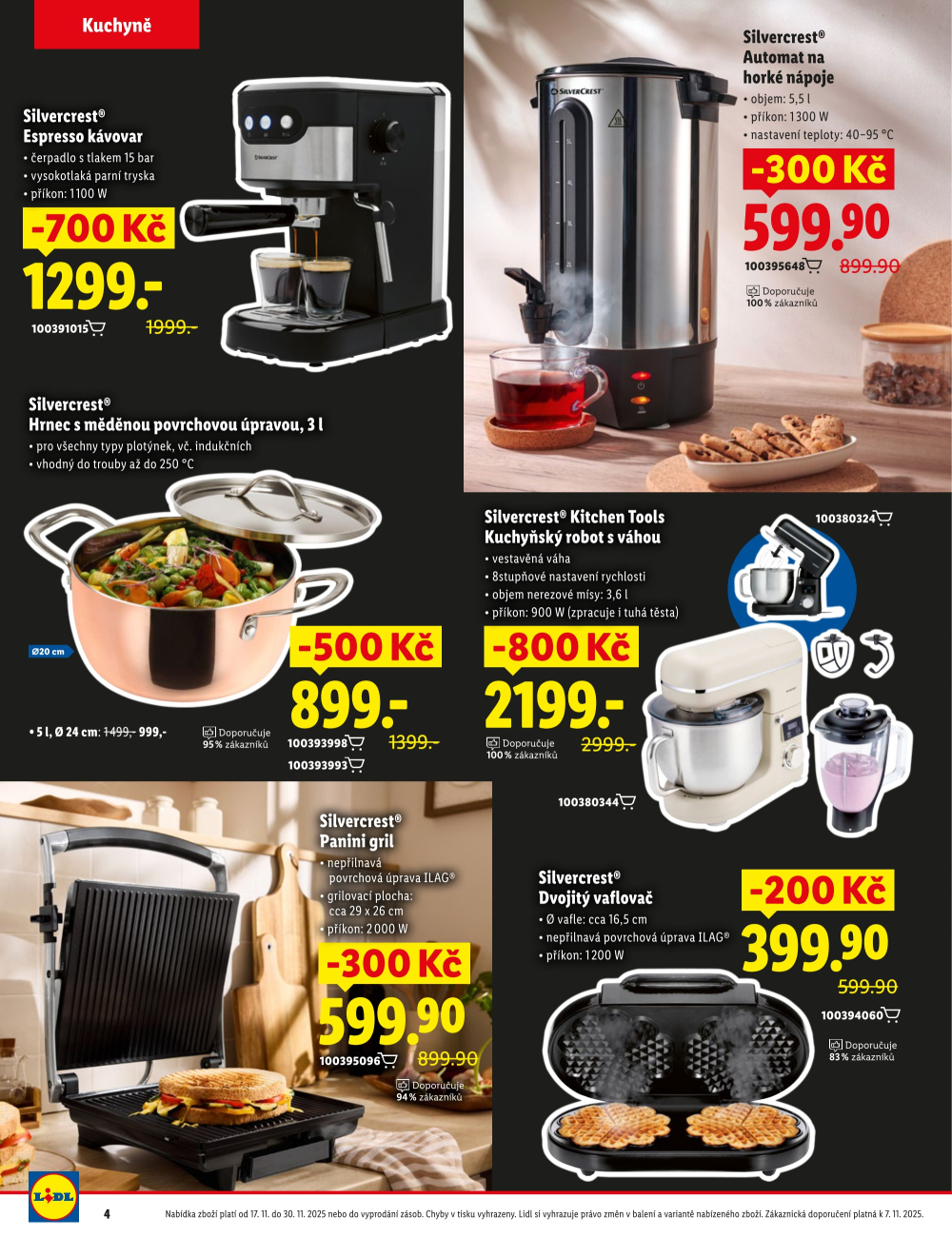 Leták Lidl - shop.cz leták - dva týdny slev Black Friday - strana 4