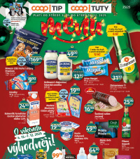 Akční leták COOP  - TIP a TUTY Menu