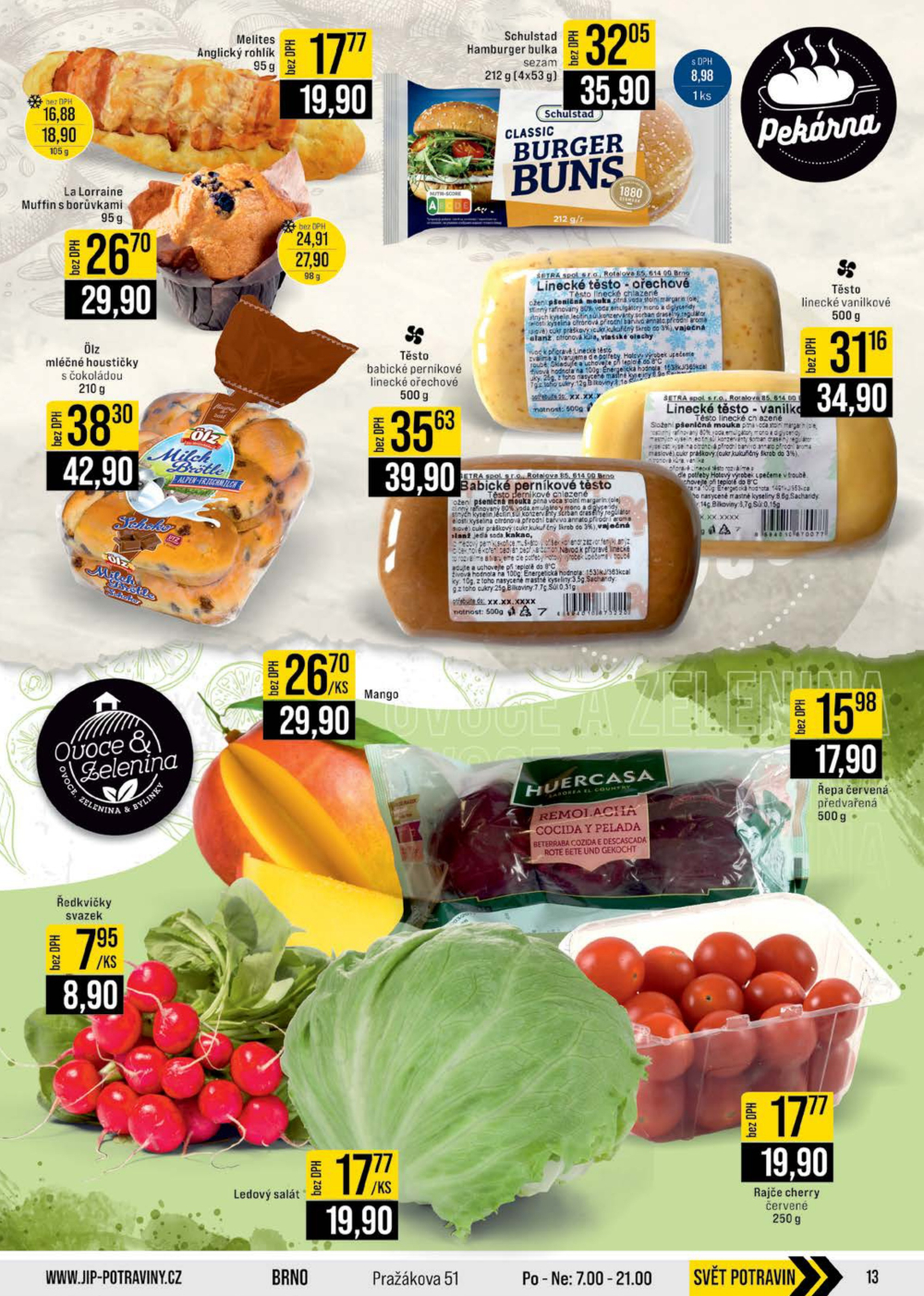 Leták JIP leták CC Cash & Carry - České Budějovice, Most, Náchod, Svoboda nad Úpou, Sušice - strana 13