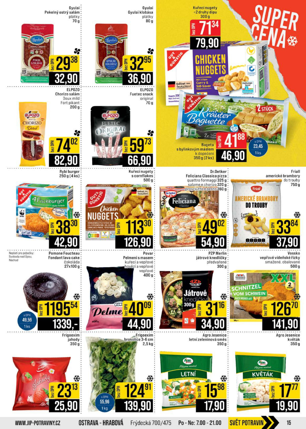 Leták JIP leták CC Cash & Carry - České Budějovice, Most, Náchod, Svoboda nad Úpou, Sušice - strana 15