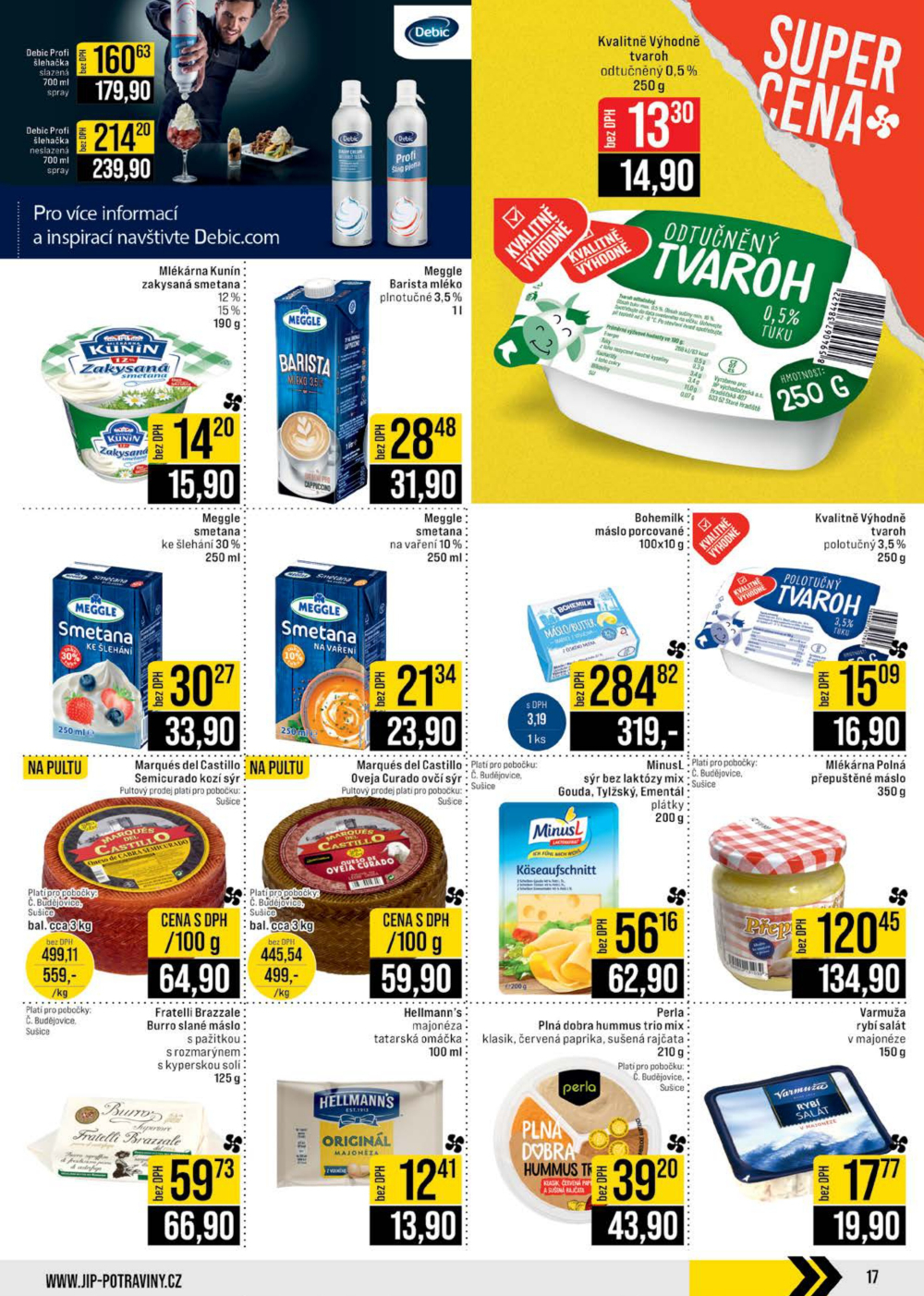 Leták JIP leták CC Cash & Carry - České Budějovice, Most, Náchod, Svoboda nad Úpou, Sušice - strana 17