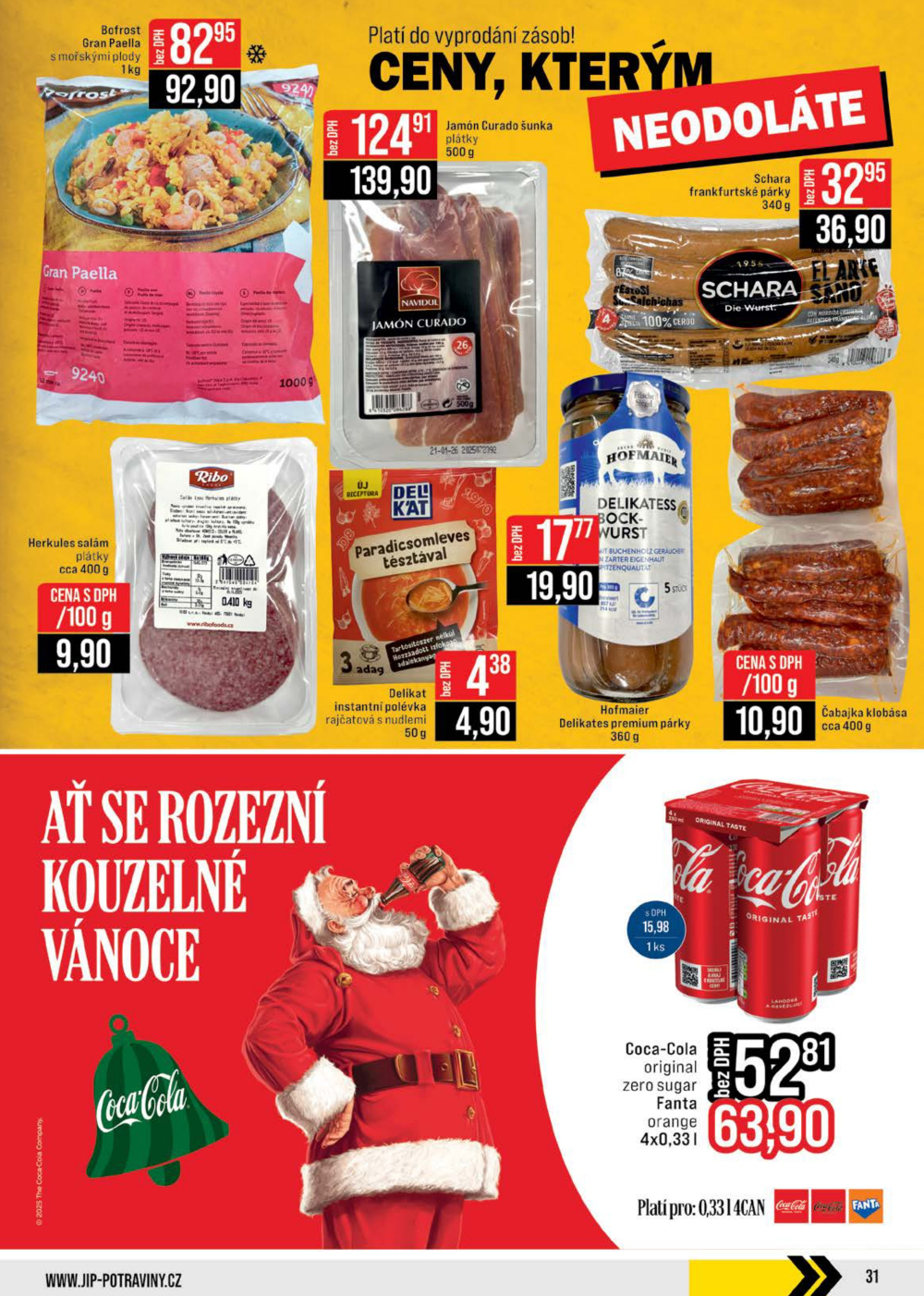 Leták JIP leták CC Cash & Carry - České Budějovice, Most, Náchod, Svoboda nad Úpou, Sušice - strana 31