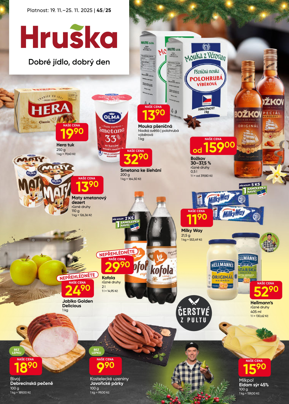 Leták Hruška leták - strana 1