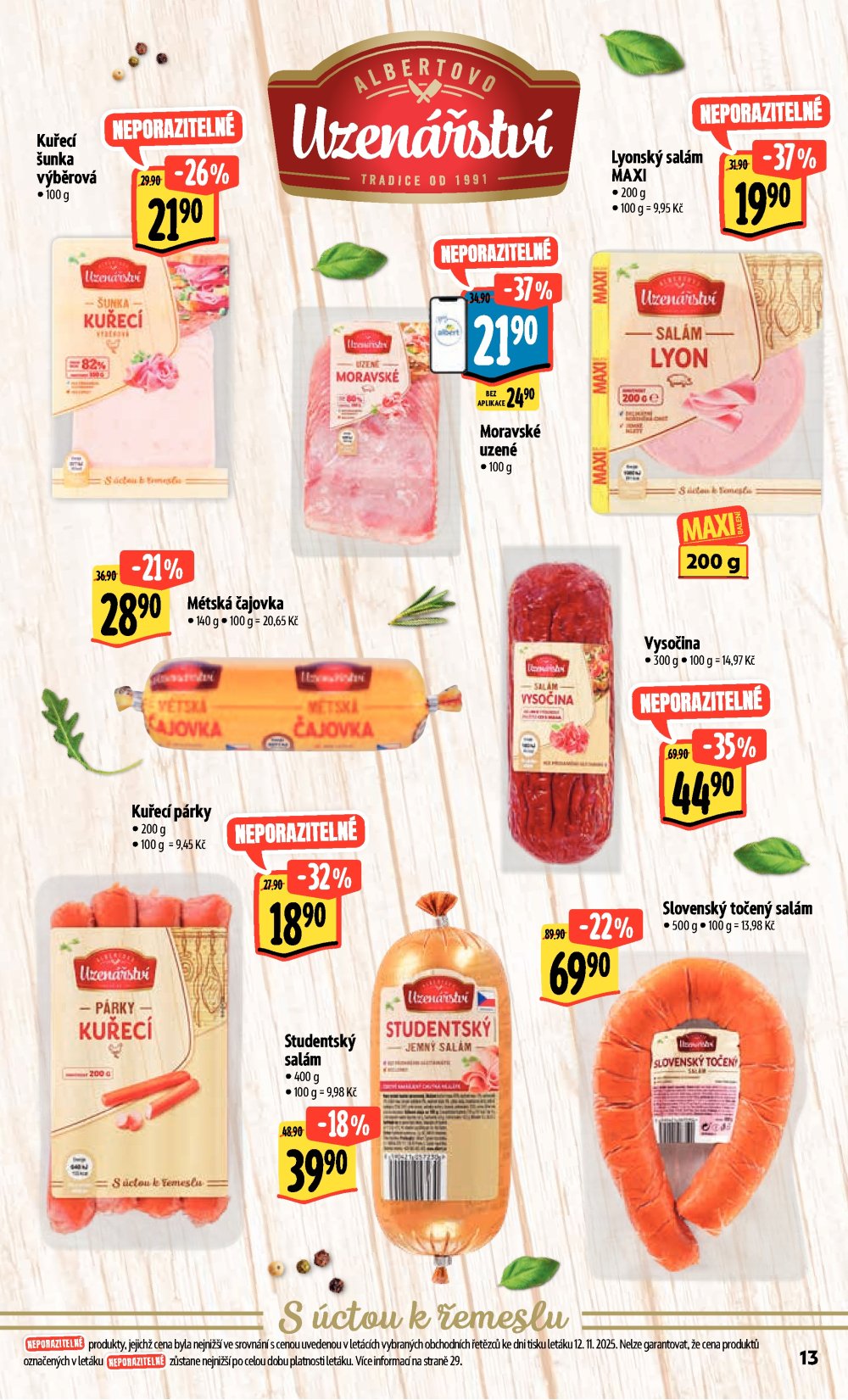 Leták Albert Hypermarket leták - strana 21