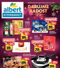 Akční leták Albert Hypermarket - Akční katalog - Darujme radost