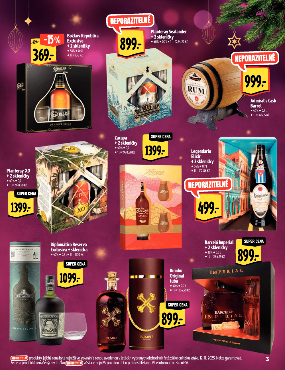 Leták Albert Hypermarket - Akční katalog - Darujme radost - strana 3