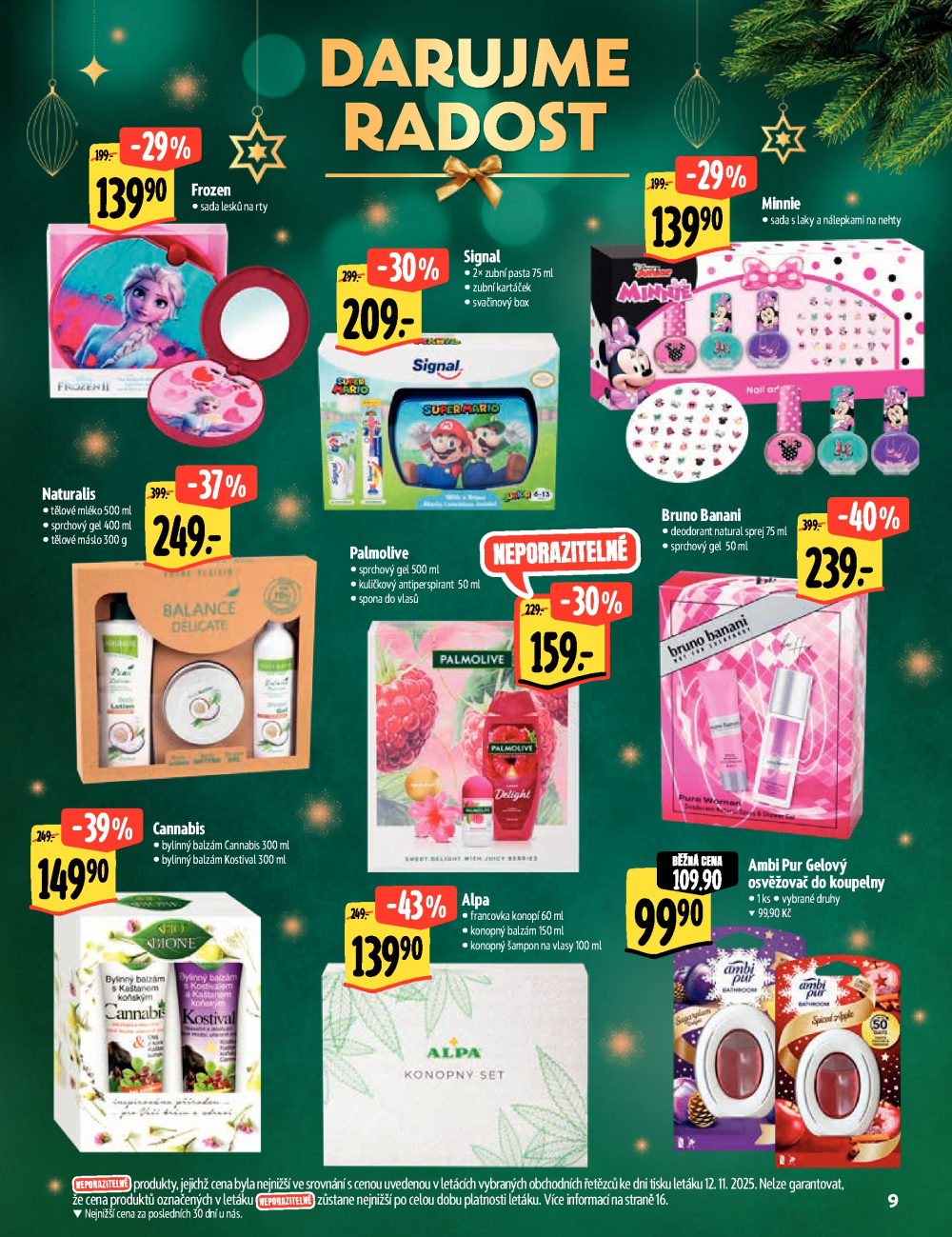 Leták Albert Hypermarket - Akční katalog - Darujme radost - strana 9