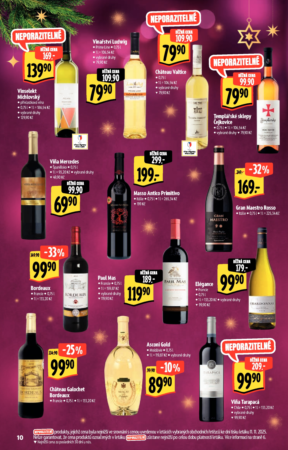 Leták Albert Supermarket - Akční katalog II. - strana 10