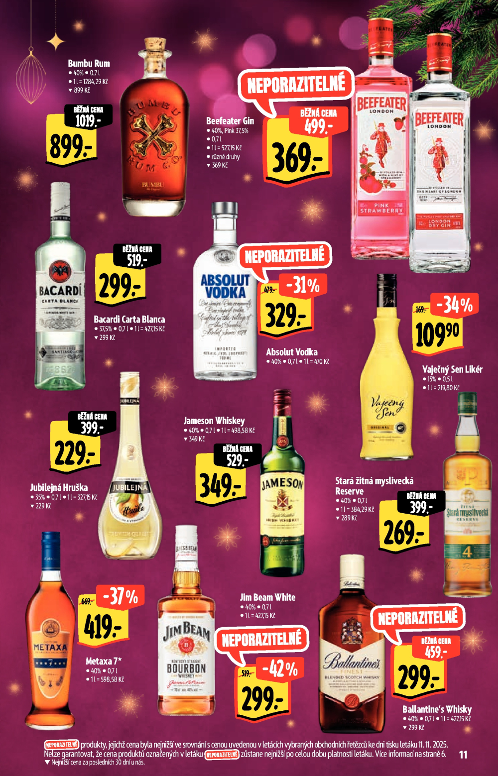 Leták Albert Supermarket - Akční katalog II. - strana 11