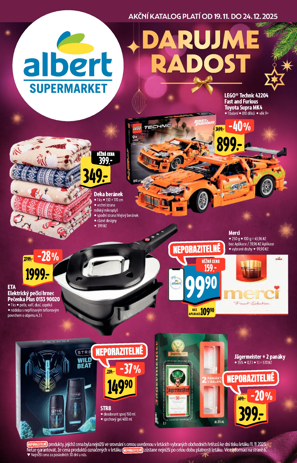 Leták Albert Supermarket - Akční katalog II. - strana 1