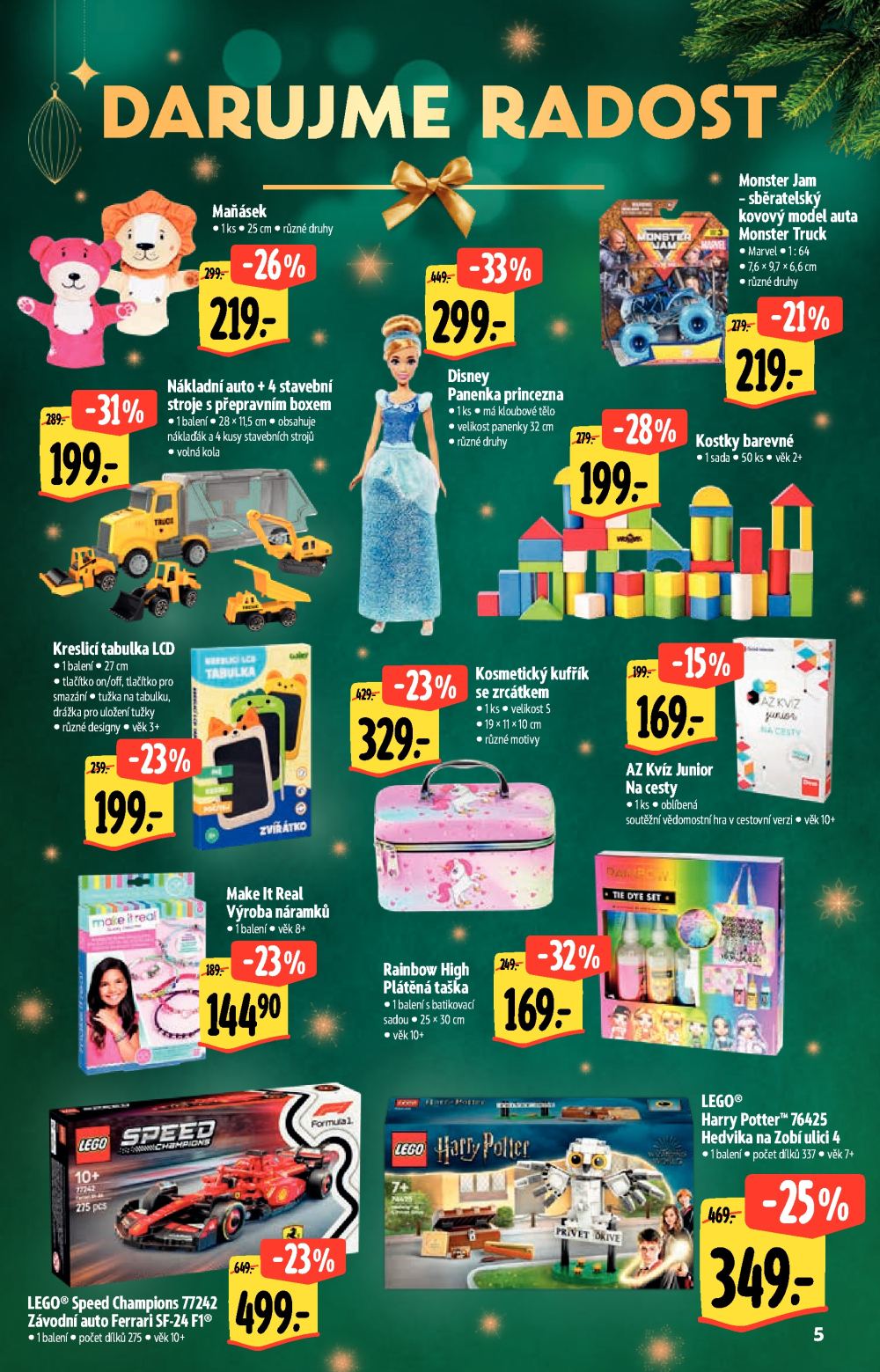 Leták Albert Supermarket - Akční katalog II. - strana 5