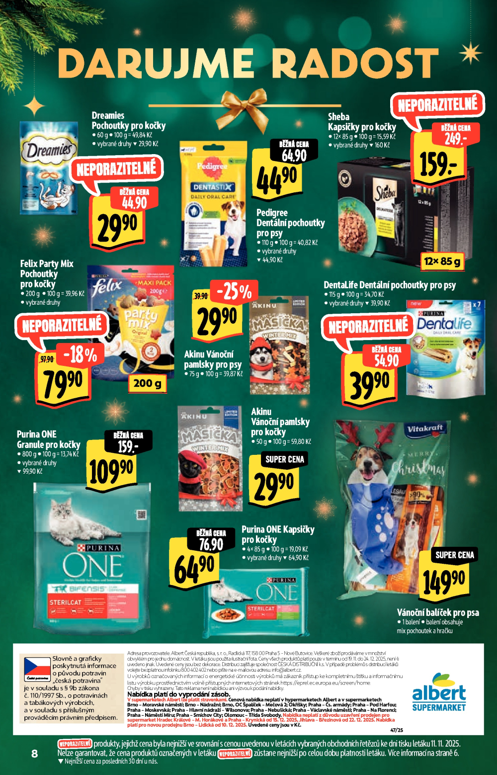 Leták Albert Supermarket - Akční katalog II. - strana 8