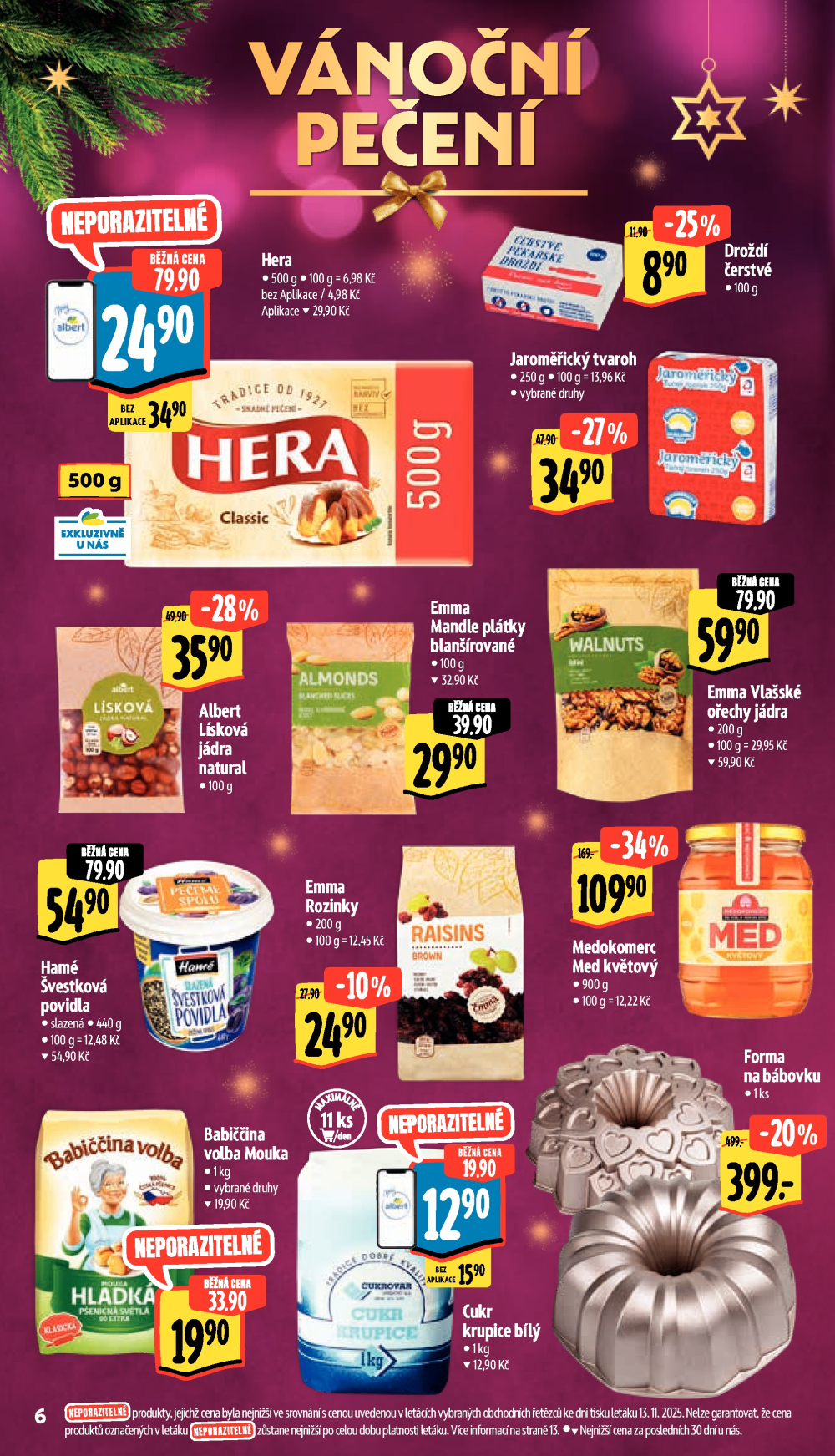 Leták Albert Supermarket leták - Praha, Veletržní - strana 16