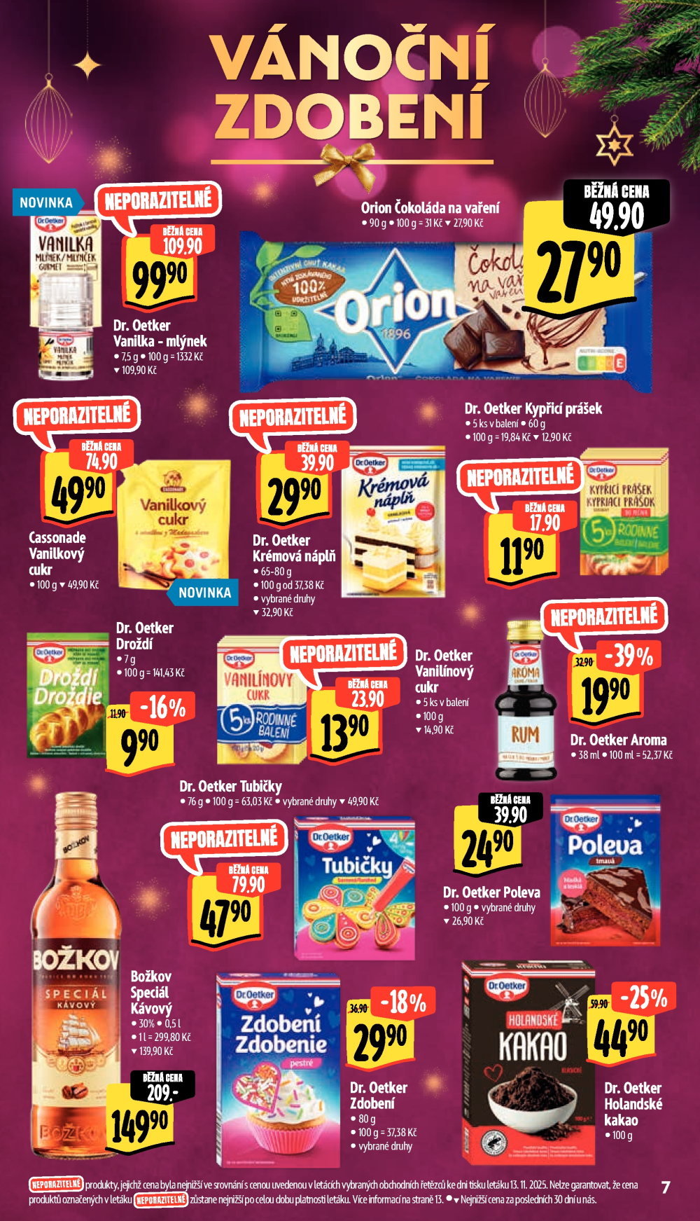 Leták Albert Supermarket leták - Praha, Veletržní - strana 17