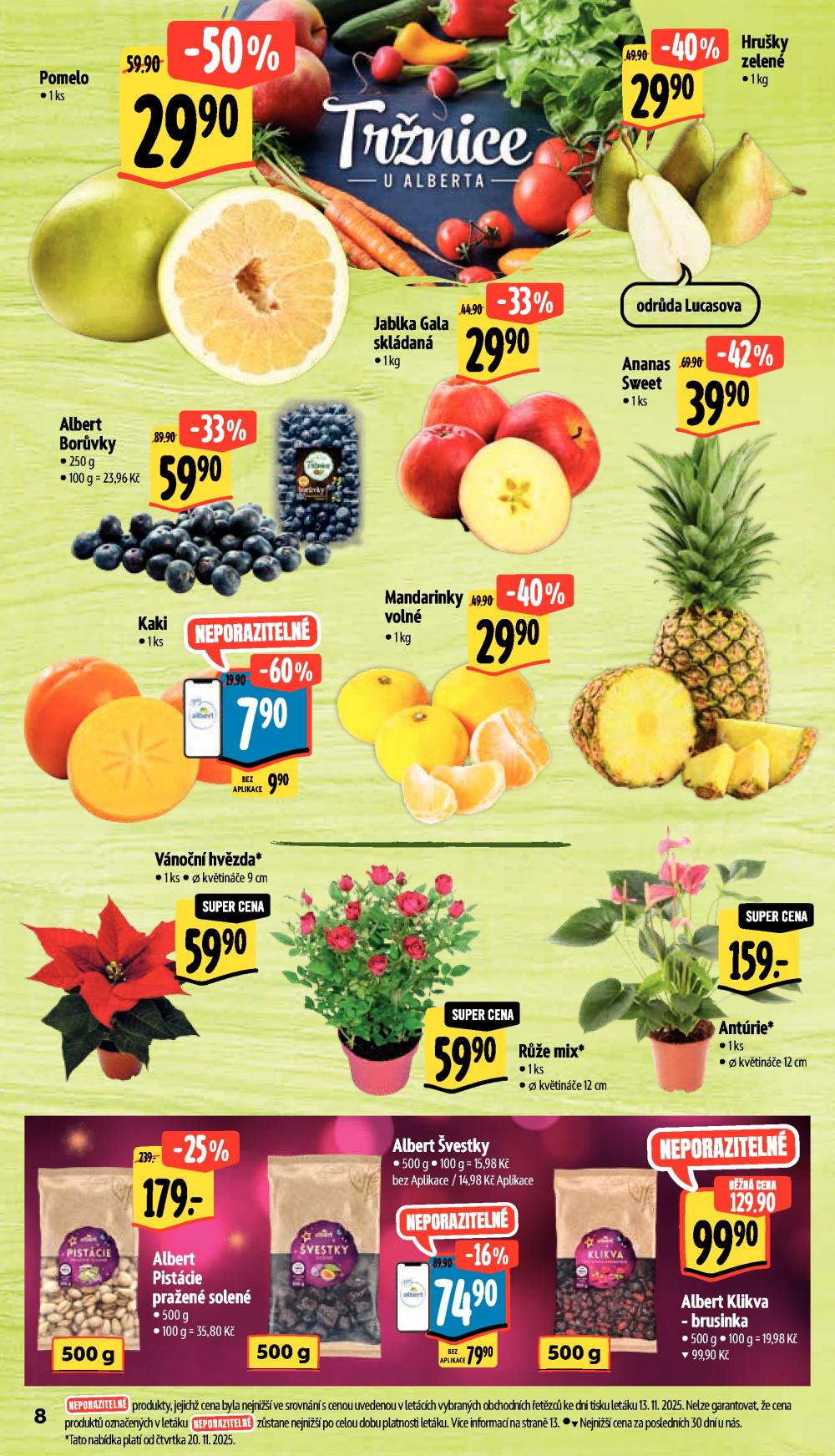 Leták Albert Supermarket leták - Praha, Veletržní - strana 19