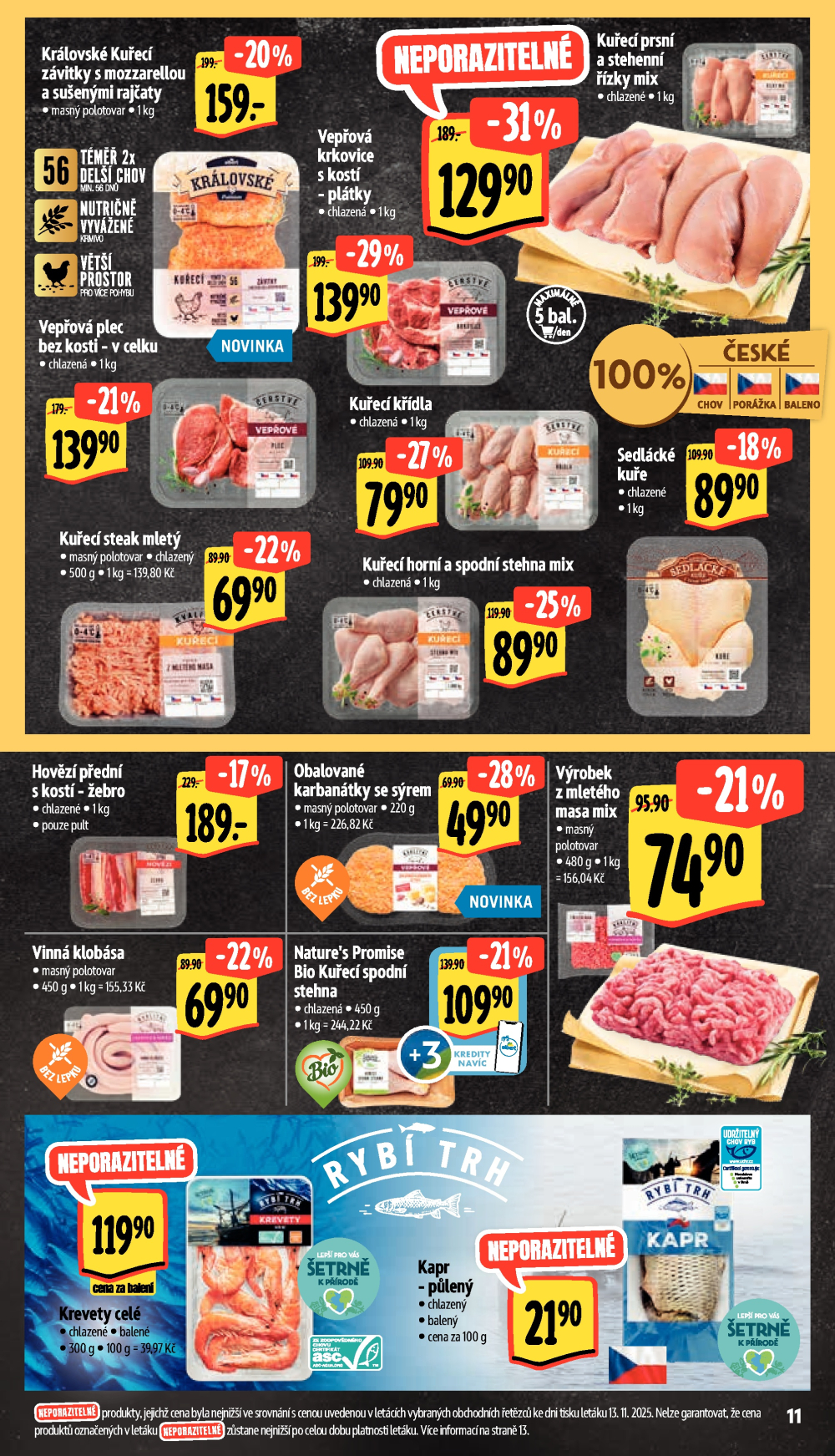 Leták Albert Supermarket leták - Praha, Veletržní - strana 23