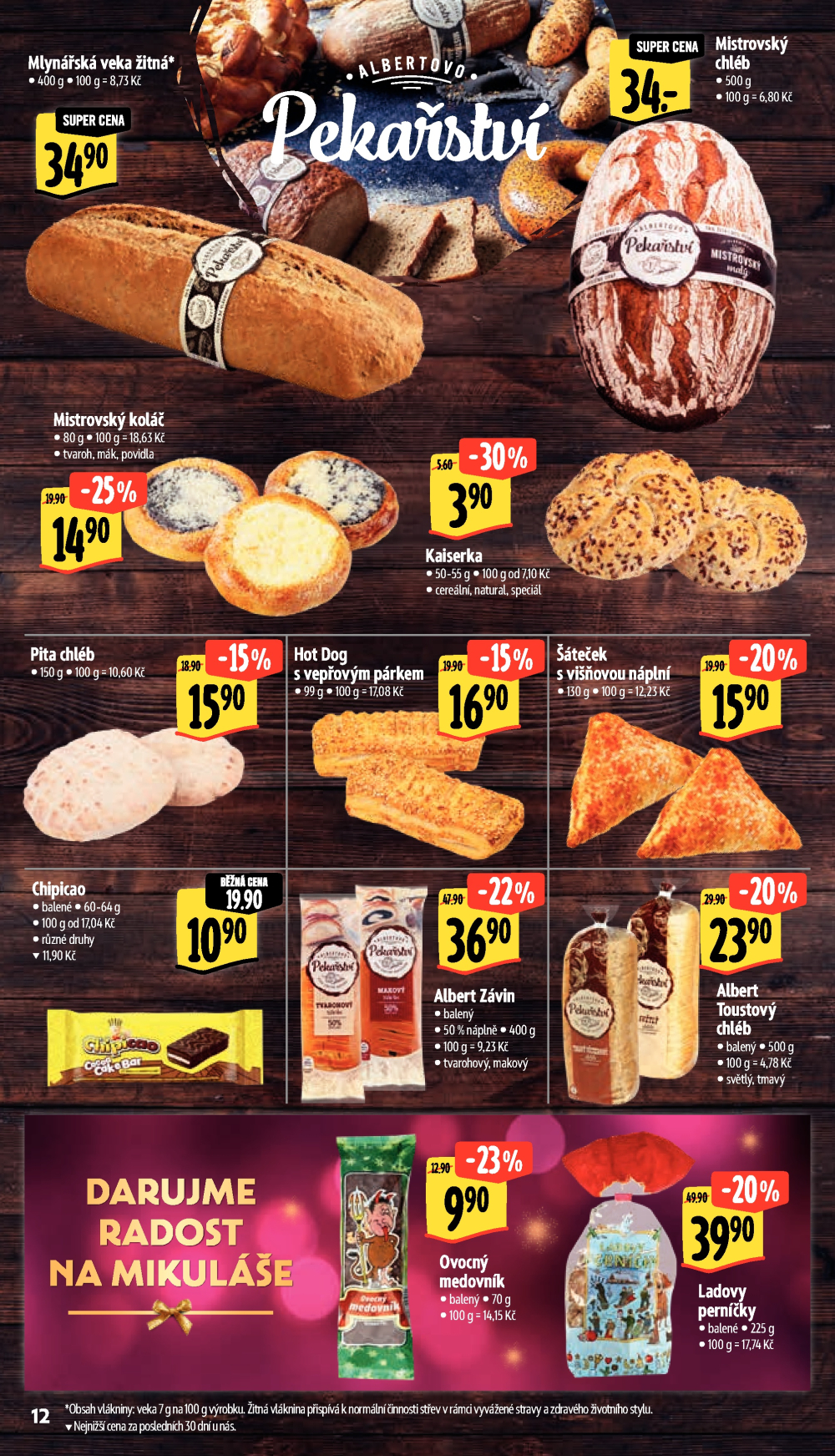 Leták Albert Supermarket leták - Praha, Veletržní - strana 24