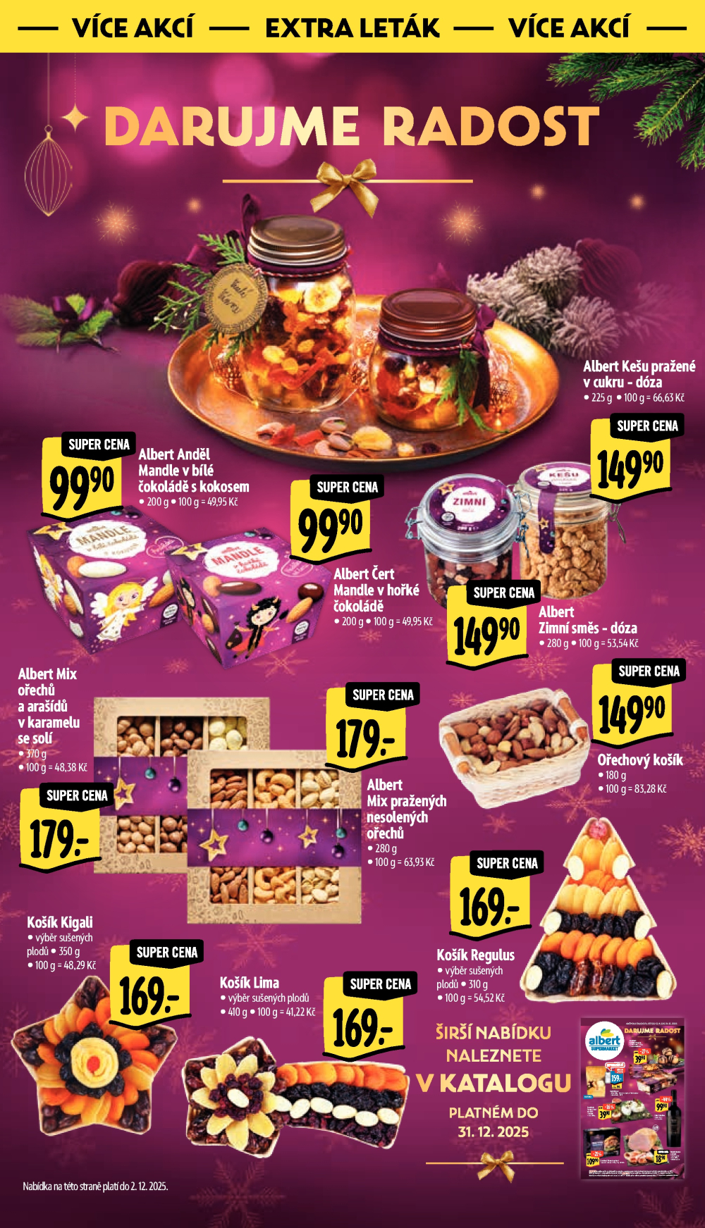 Leták Albert Supermarket leták - Praha, Veletržní - strana 39