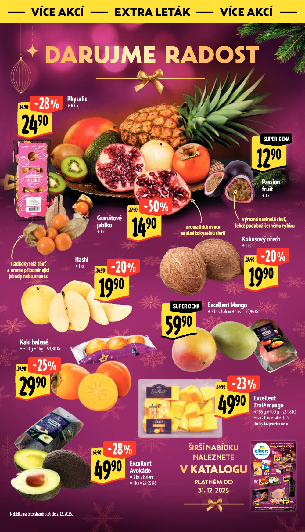 Leták Albert Supermarket leták - Praha, Veletržní - strana 40