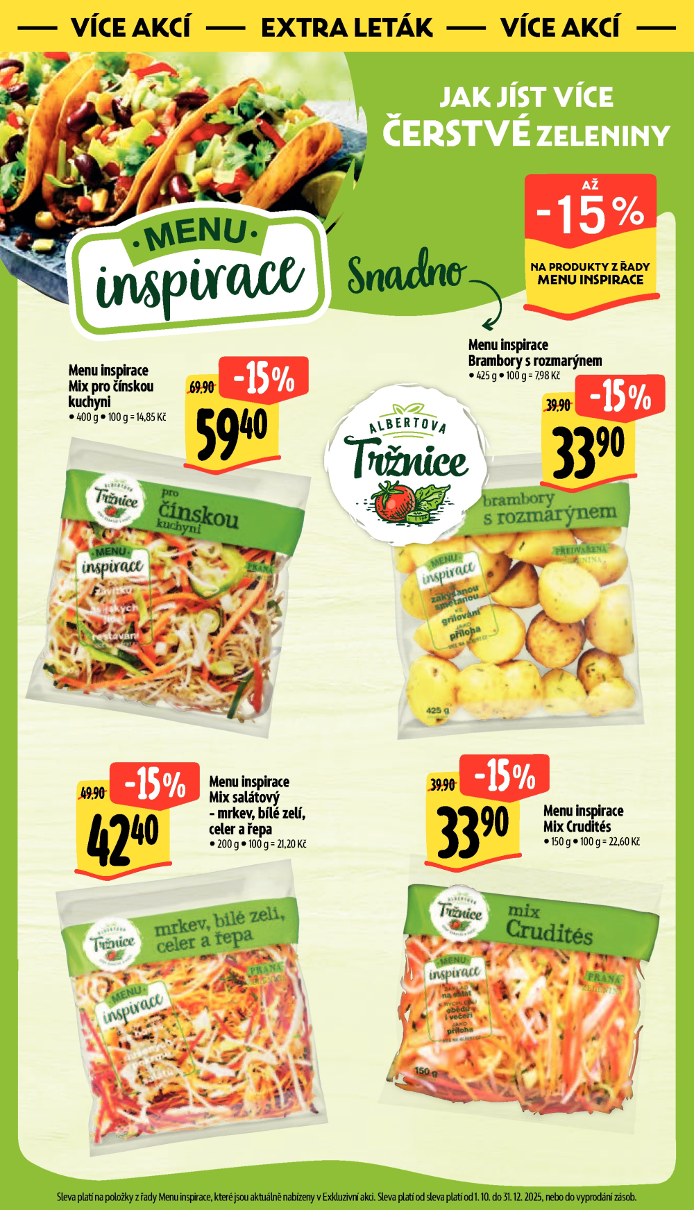 Leták Albert Supermarket leták - Praha, Veletržní - strana 43