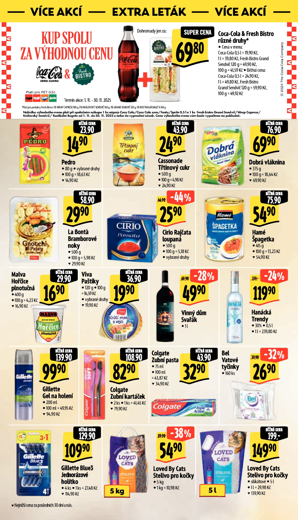 Leták Albert Supermarket leták - Praha, Veletržní - strana 46