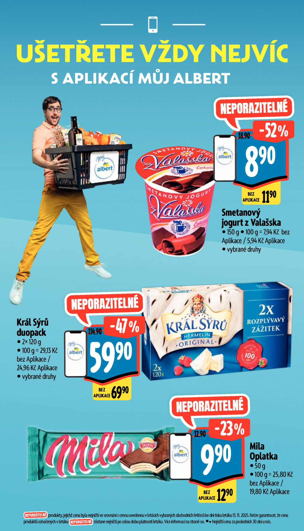 Leták Albert Supermarket leták - Praha, Veletržní - strana 4