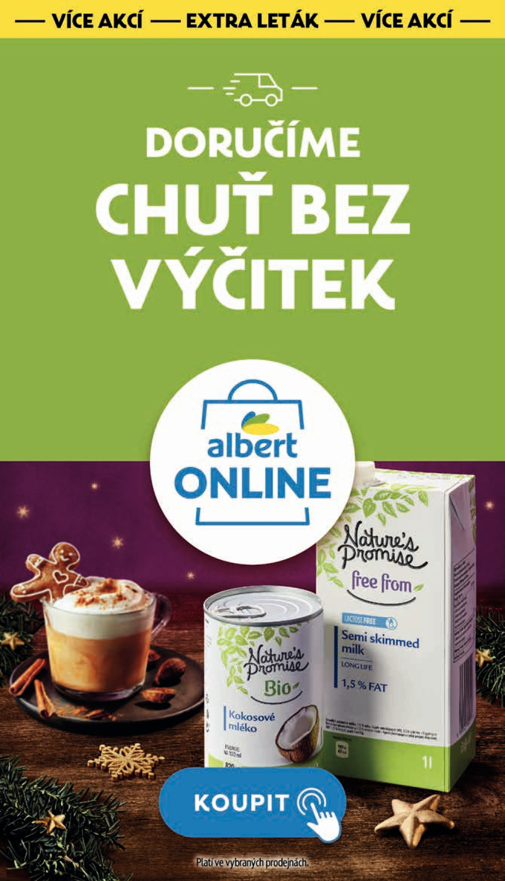 Leták Albert Supermarket leták - Praha, Veletržní - strana 50