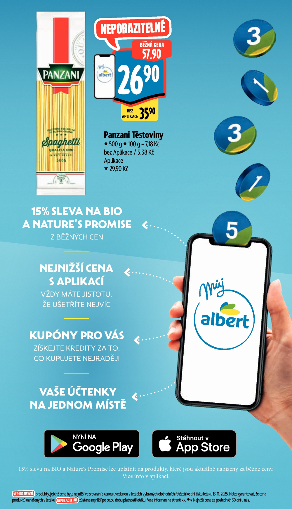 Leták Albert Supermarket leták - Praha, Veletržní - strana 5