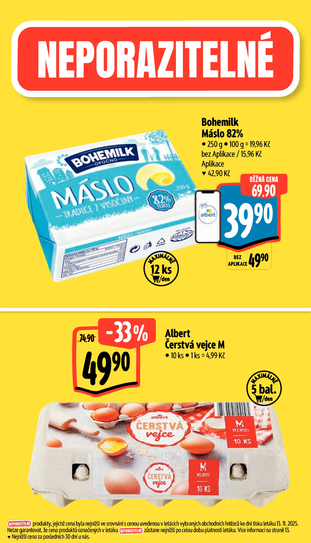 Leták Albert Supermarket leták - Praha, Veletržní - strana 6