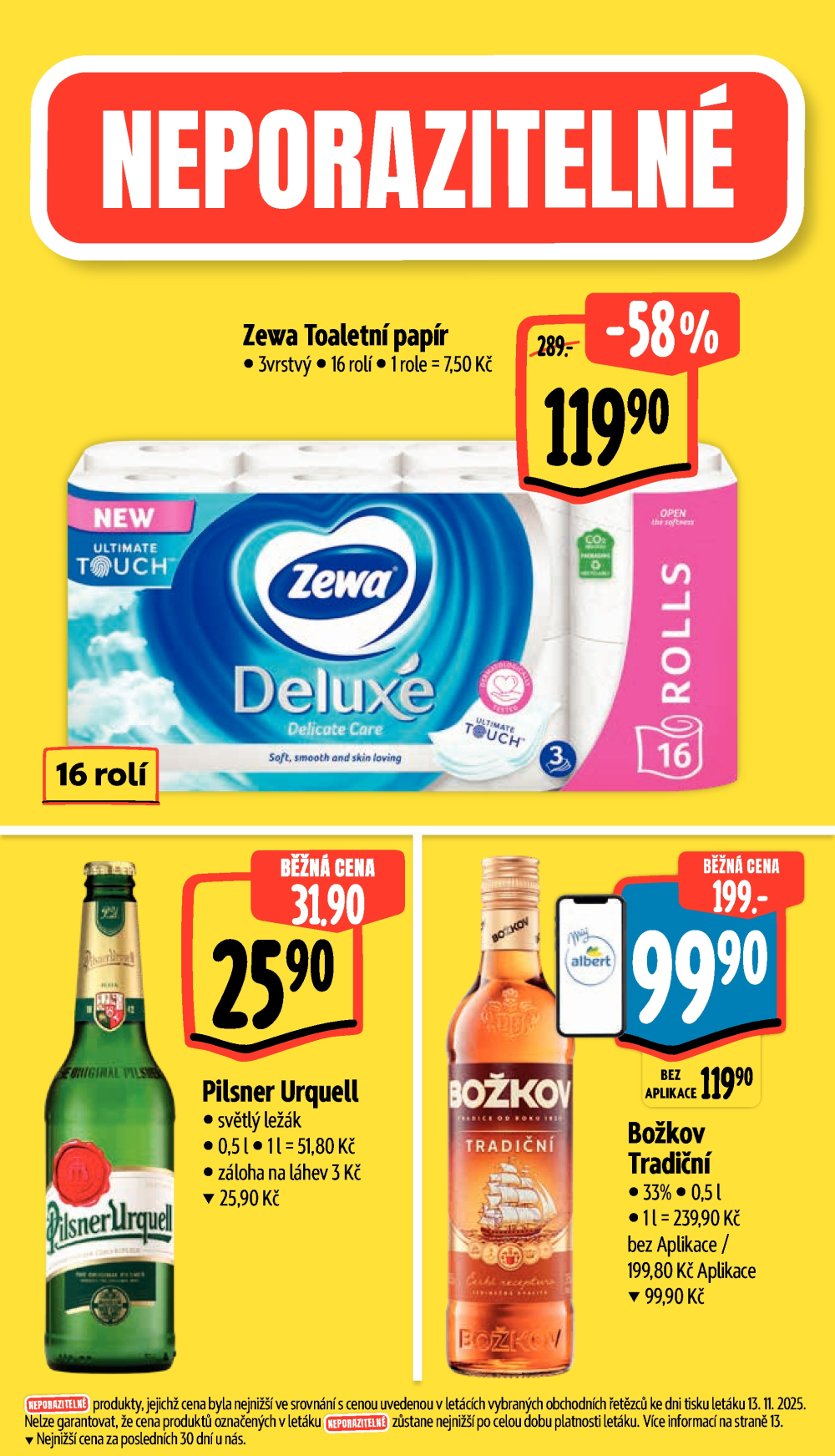 Leták Albert Supermarket leták - Praha, Veletržní - strana 9