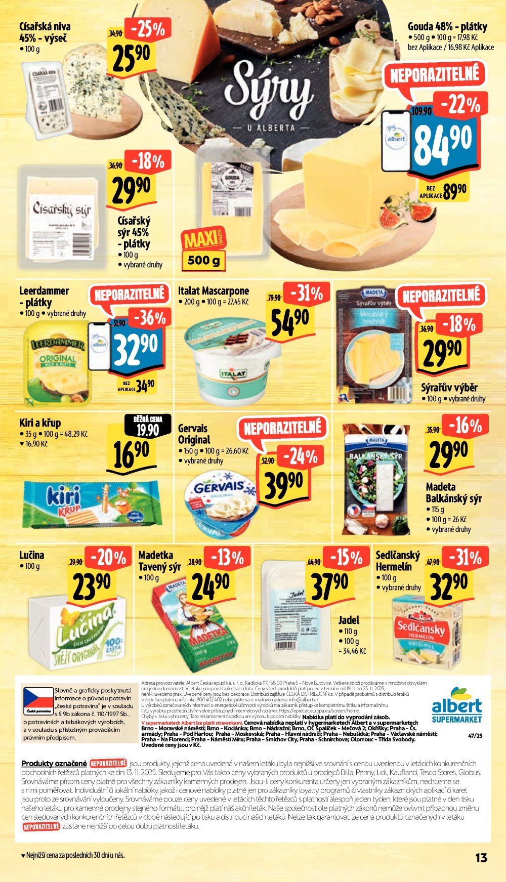 Leták Albert Supermarket leták - strana 21