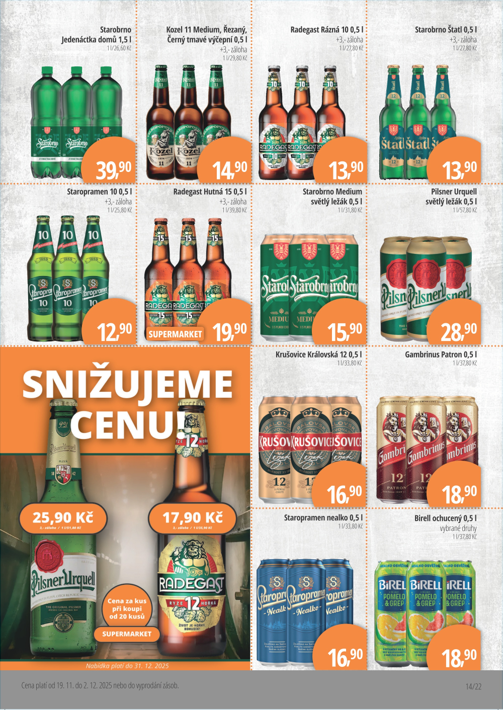 Leták Jednota Mikulov leták - strana 14