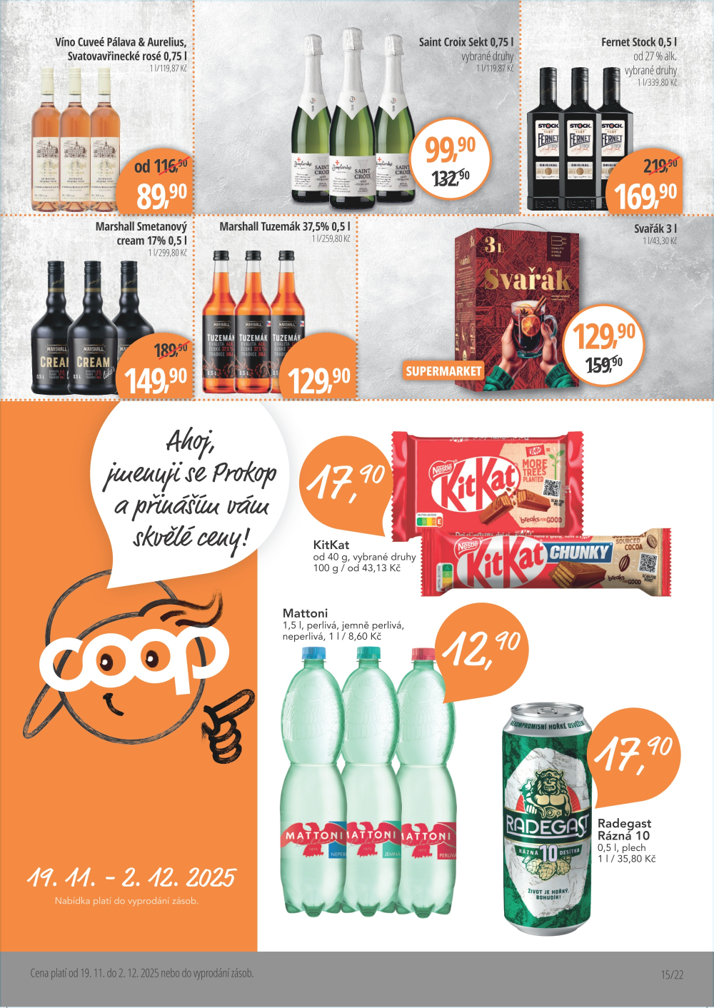 Leták Jednota Mikulov leták - strana 15