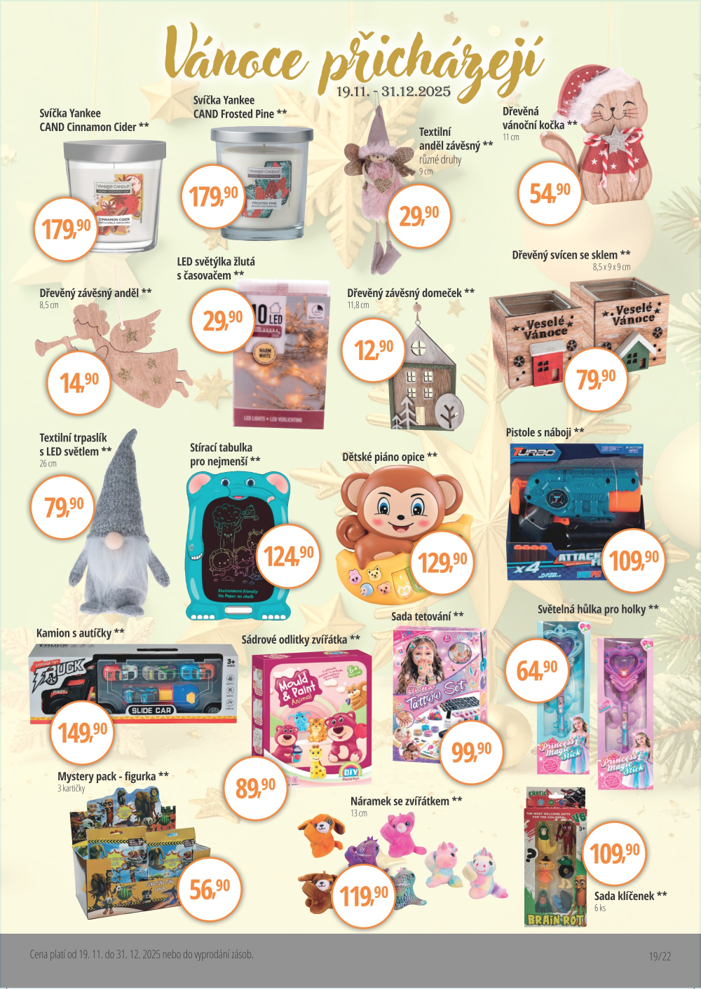 Leták Jednota Mikulov leták - strana 19