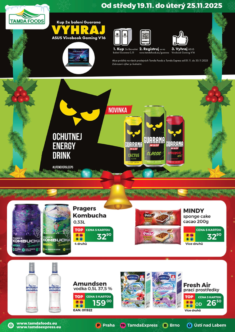 Leták TAMDA FOODS leták - strana 1