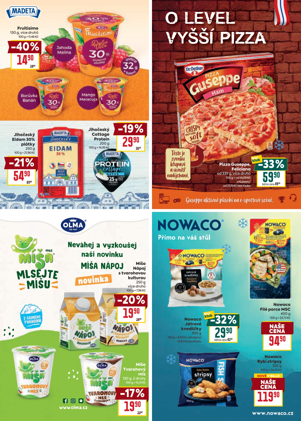 Leták BILLA leták - Vaše oblíbené značky za výhodné ceny - strana 12