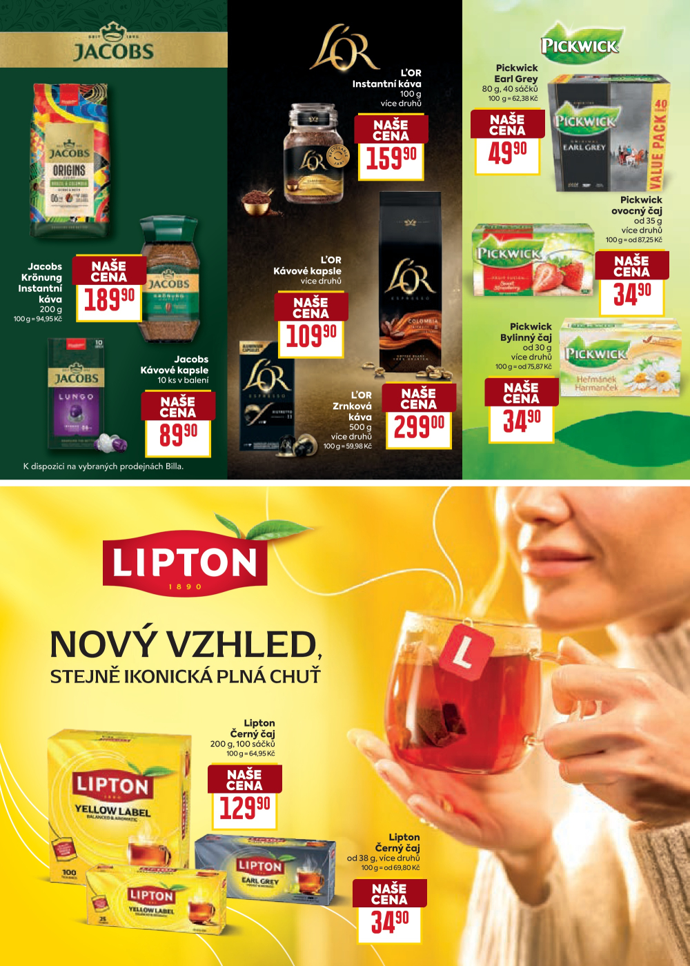 Leták BILLA leták - Vaše oblíbené značky za výhodné ceny - strana 18