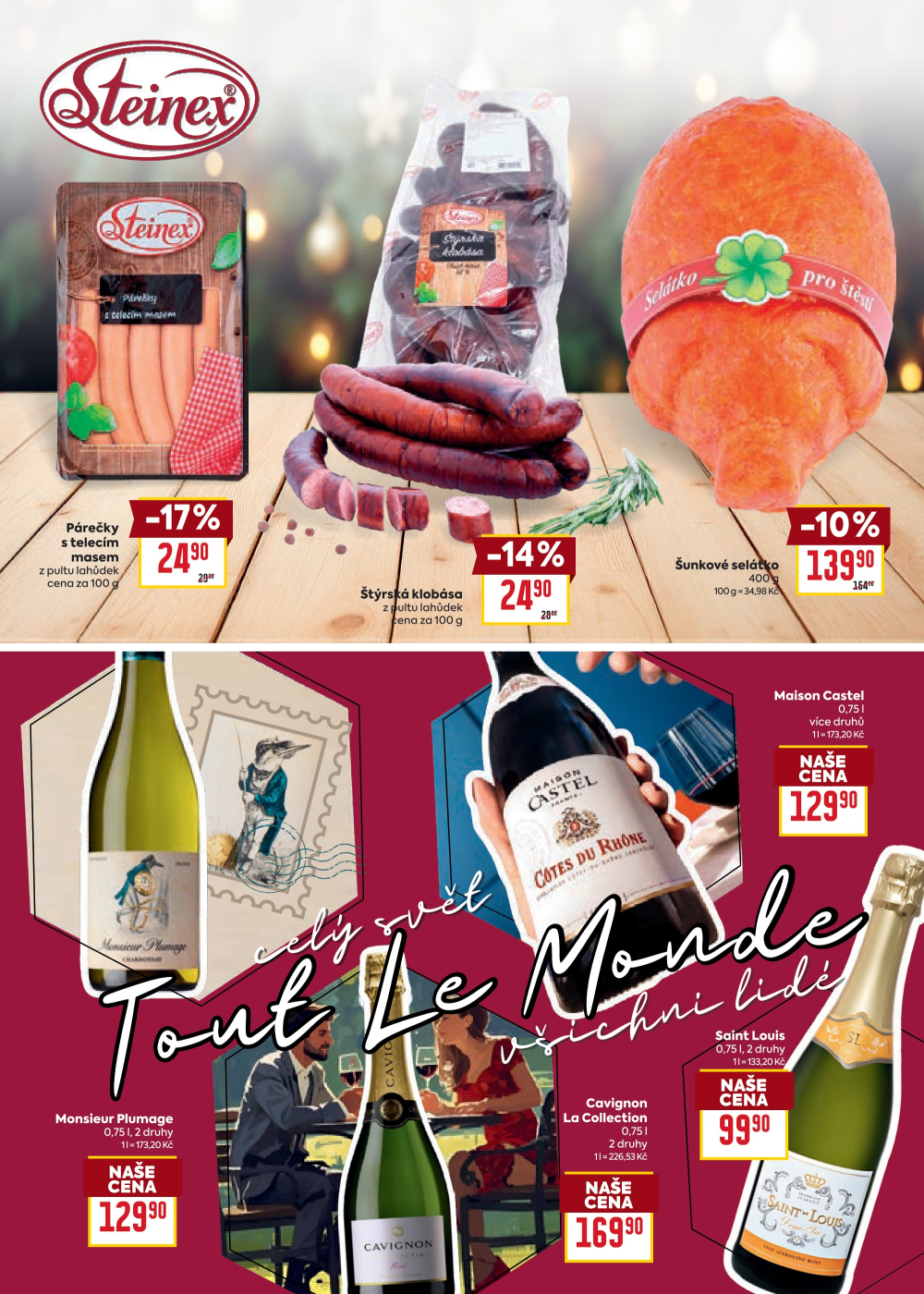 Leták BILLA leták - Vaše oblíbené značky za výhodné ceny - strana 23