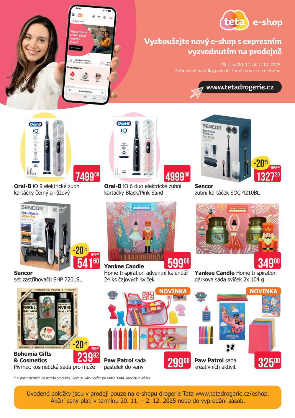 Leták Teta drogerie - Speciální nabídka e-shop - strana 2