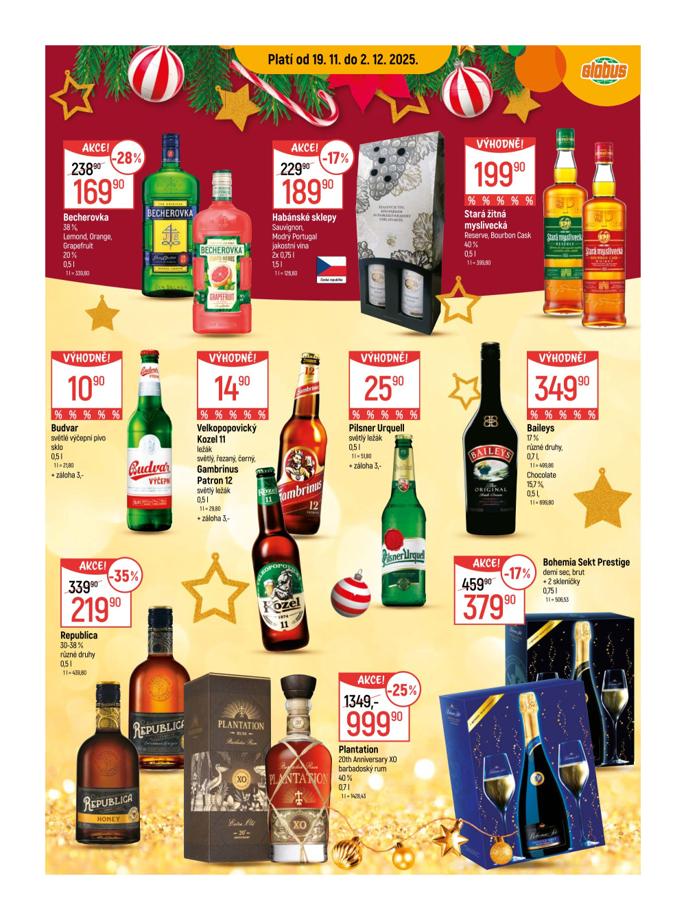 Leták Globus leták Praha - Černý Most - strana 14