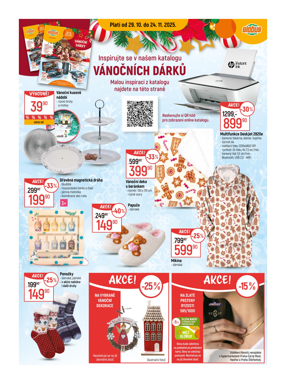 Leták Globus leták Praha - Černý Most - strana 24