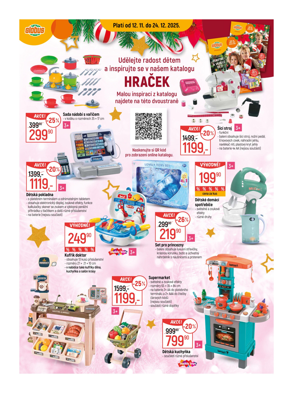 Leták Globus leták Praha - Černý Most - strana 25