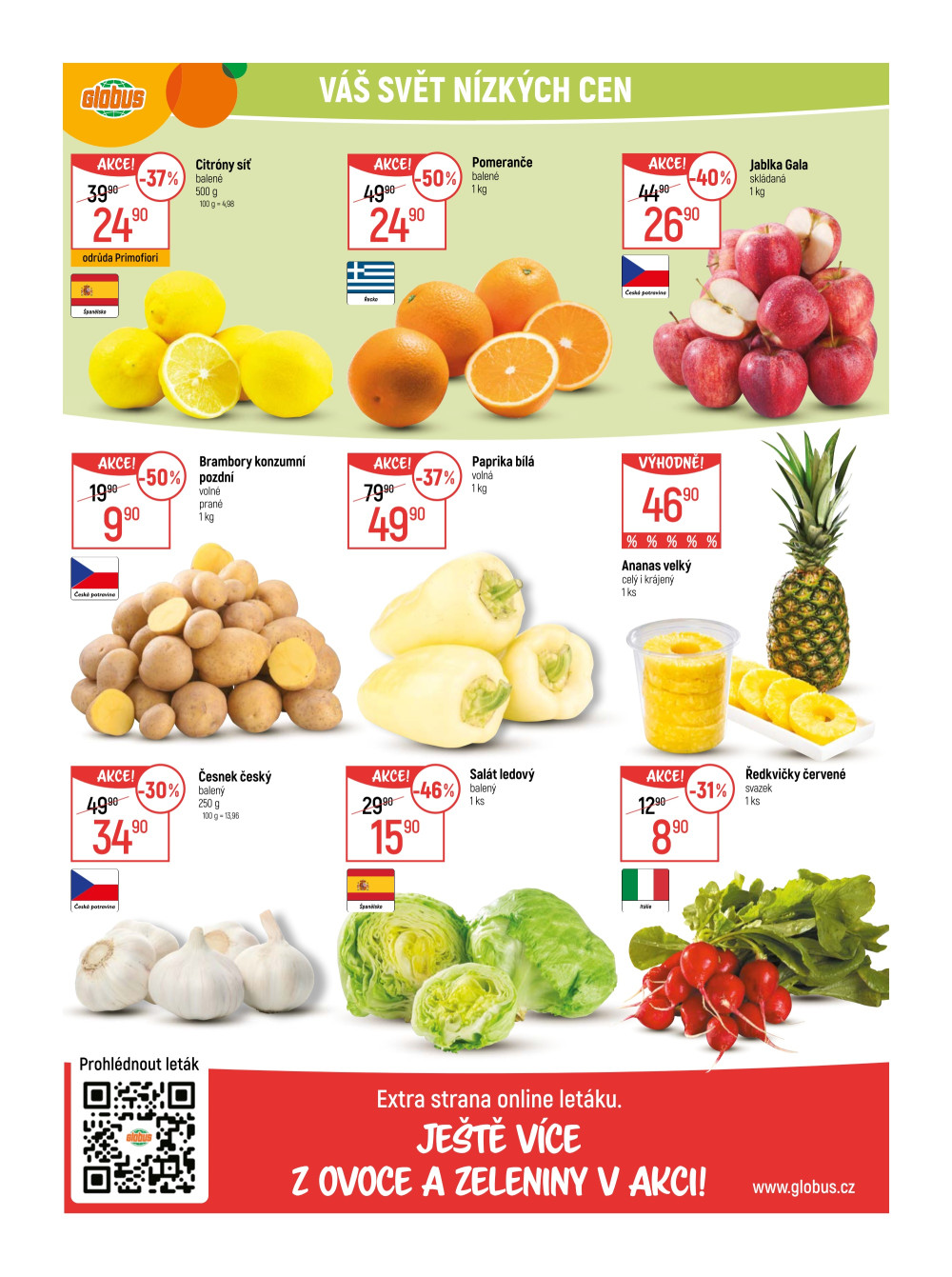 Leták Globus leták Praha - Černý Most - strana 27