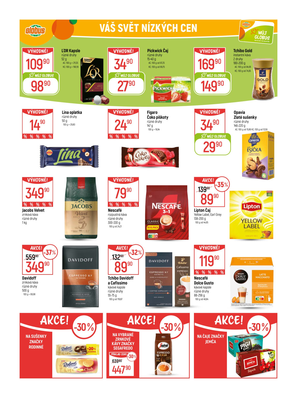 Leták Globus leták Praha - Černý Most - strana 36