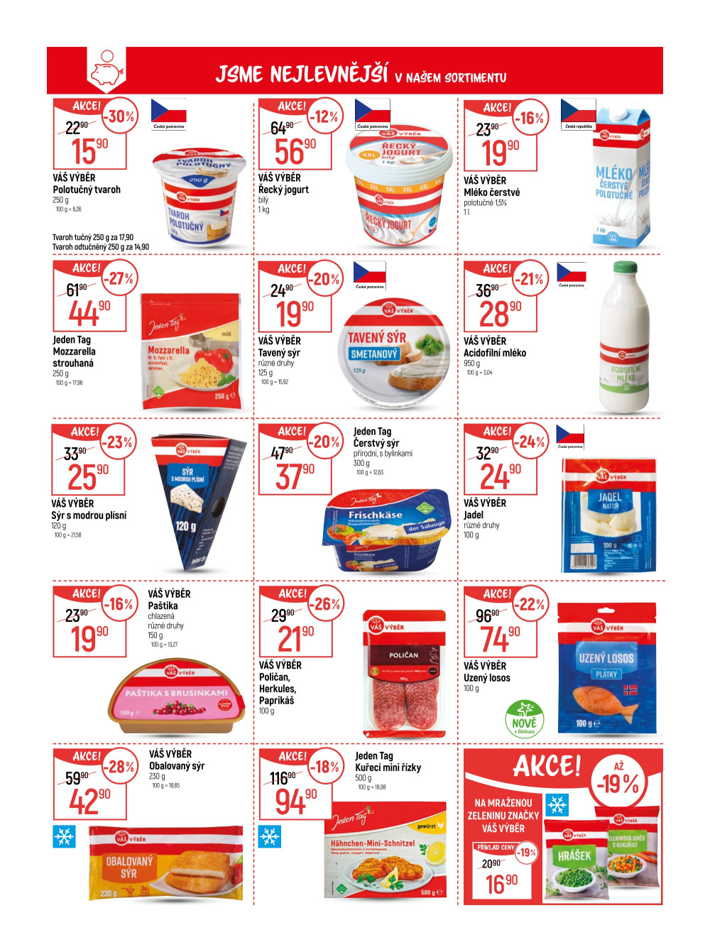 Leták Globus leták Praha - Černý Most - strana 3