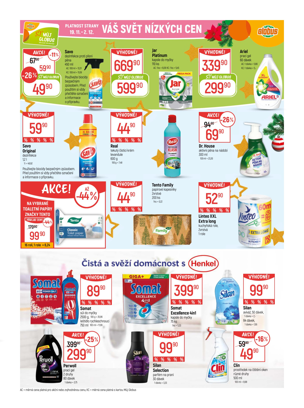 Leták Globus leták Praha - Černý Most - strana 42