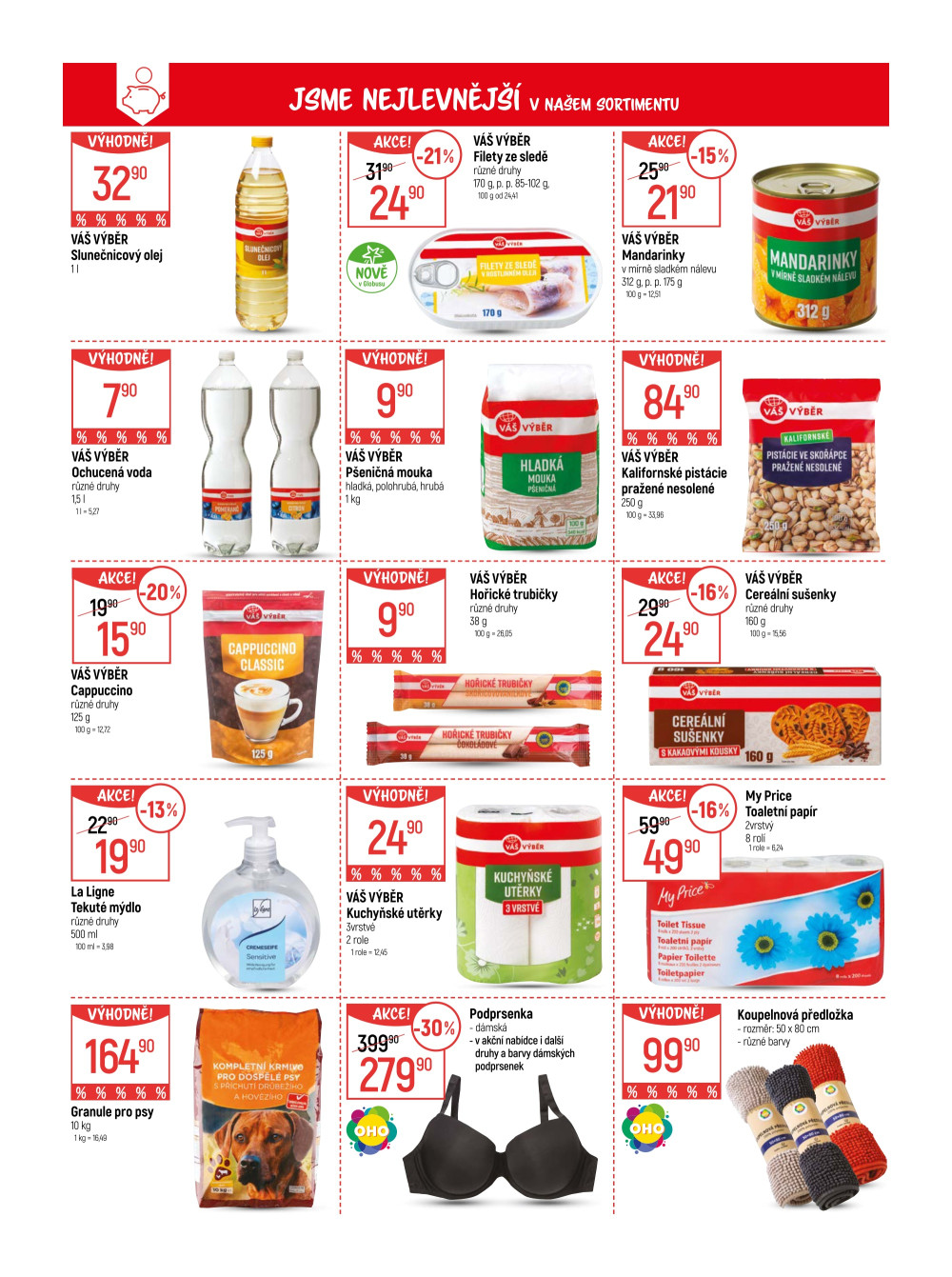 Leták Globus leták Praha - Černý Most - strana 4