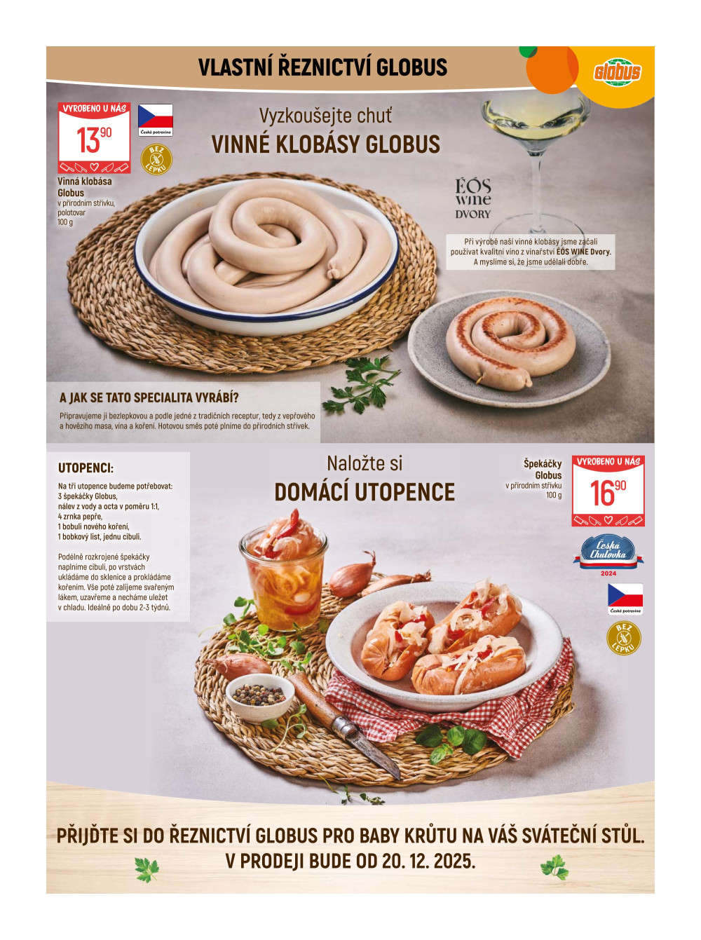 Leták Globus leták Praha - Černý Most - strana 6