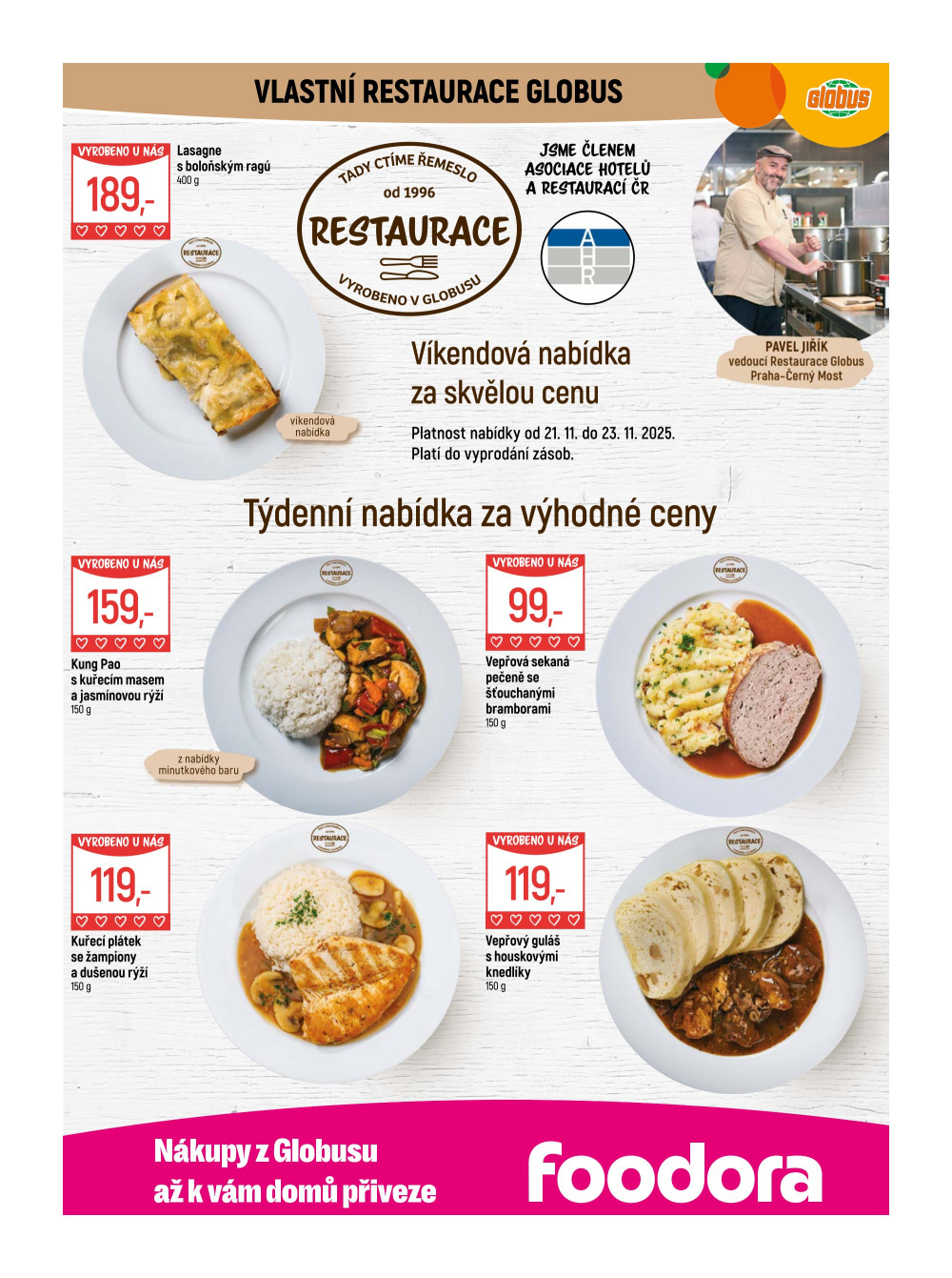 Leták Globus leták Praha - Černý Most - strana 8